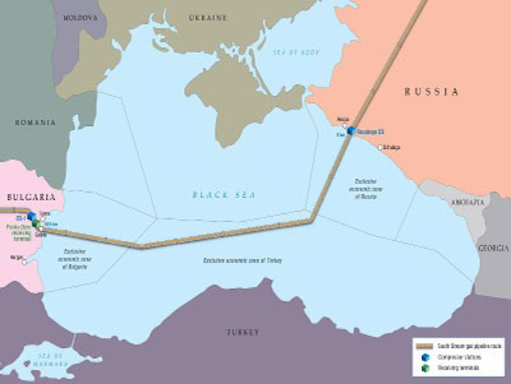 South Stream gas pipeline