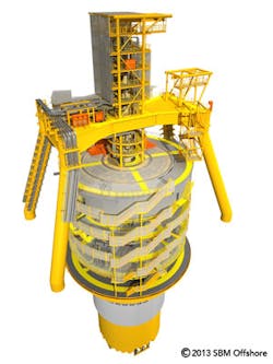 BP Quad 204 Turret Mooring System BP Quad 204 Turret Mooring System