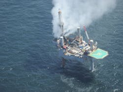 Hercules jackup rig 265 leaking natural gas Hercules jackup rig 265 leaking natural gas