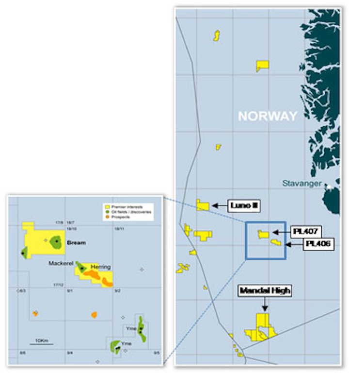 Premier Oil Bream development