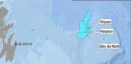 Statoil deepwater oil discoveries offshore Newfoundland, Canada