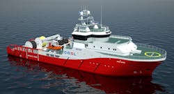 OSD-IMT seismic support vessel rendering