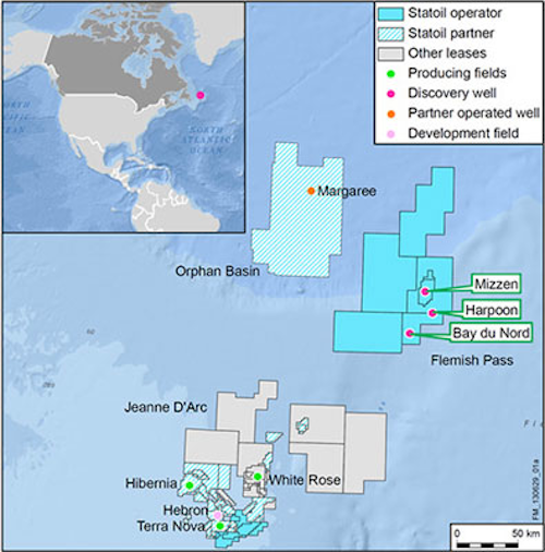 Deepwater Bay du Nord offshore Canada