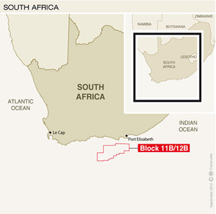 Total South Africa block 11B/12B
