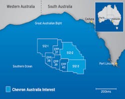 Chevron Australia deepwater frontier Bight basin