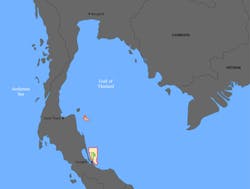 Coastal Energy Gulf of Thailand assets