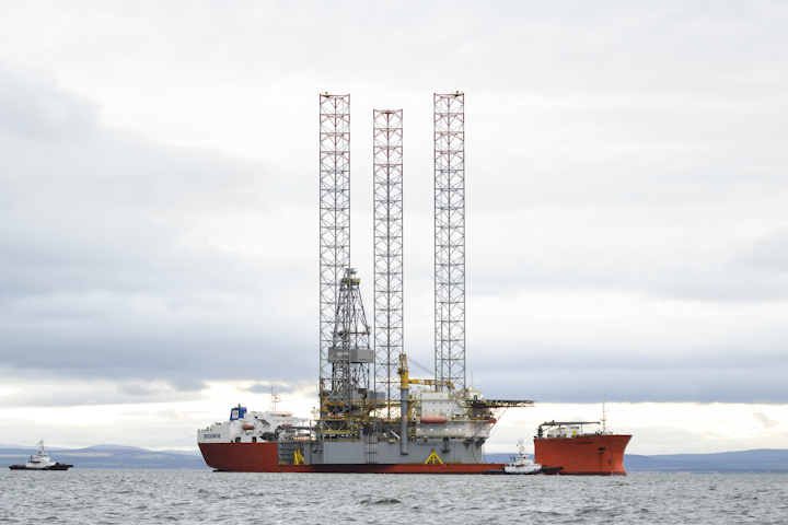 Jackup drilling rig Prospector 1
