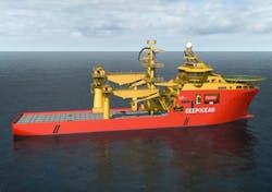 Kleven Deep Ocean offshore construction vessel