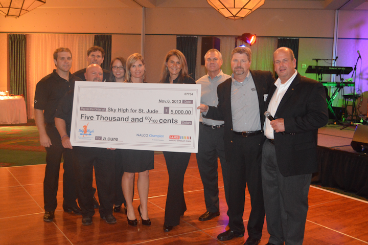 Nalco Champion, Wood Group PSN make St. Jude donation at Deepwater Operations