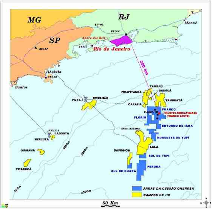 Petrobras Franco Area Well