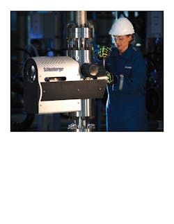 Schlumberger's Vx Spectra surface multi-phase flowmeter Schlumberger's Vx Spectra surface multi-phase flowmeter