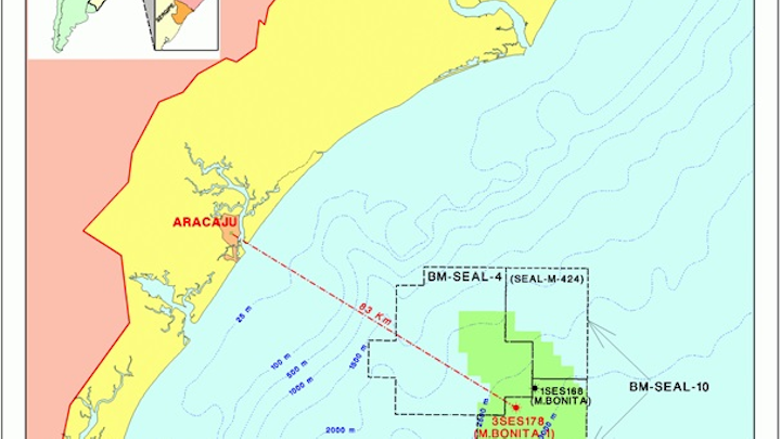 Moita Bonita area of Sergipe-Alagoas basin