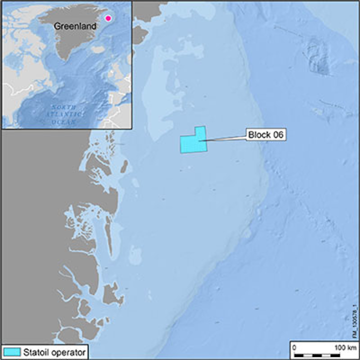 Statoil offshore northeast Greenland block 6