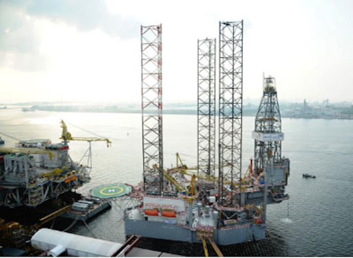 Saudi Aramco jackup