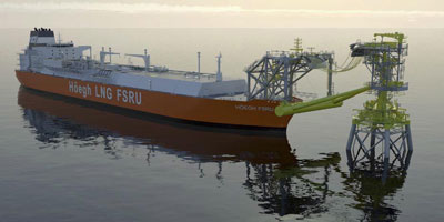 H&ouml;egh LNG floating storage and regasification unit