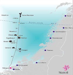 Aasta Hansteen gas/condensate field Aasta Hansteen gas/condensate field