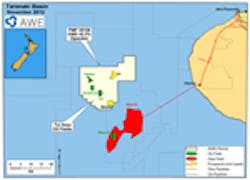 PMP 38158 offshore New Zealand PMP 38158 offshore New Zealand