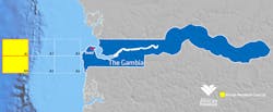 Gambia map Gambia map