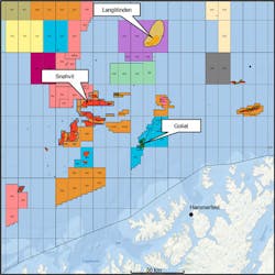 Langlitinden prospect in the Barents Sea offshore northern Norway Langlitinden prospect in the Barents Sea offshore northern Norway