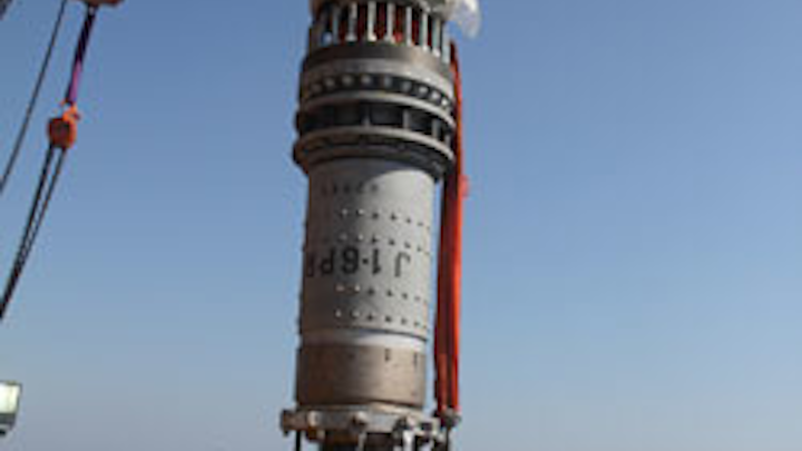 First Subsea diverless bend stiffener connector