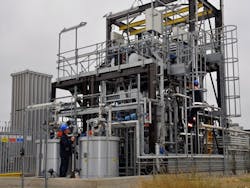 Gas2 Wilton Research Center pilot plant Fischer Tropsch reactor