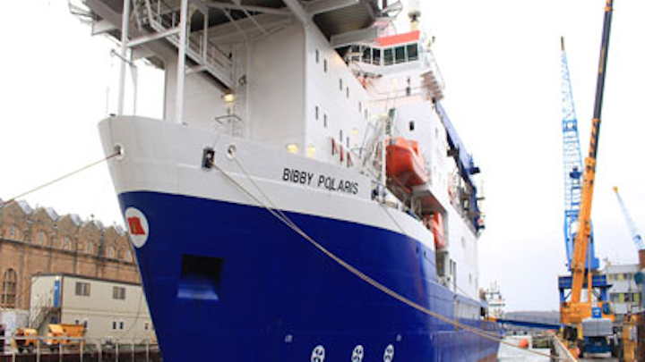 Bibby Offshore’s dive support vessel Polaris