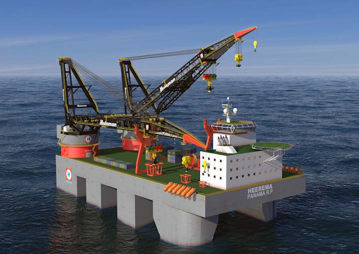 Heerema Fabrication Group is fabricating the Alba field B3 compression platform. platform
