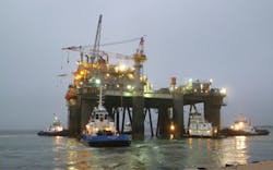 Innovator platform at Gomez field in deepwater Gulf of Mexico Innovator platform at Gomez field in deepwater Gulf of Mexico