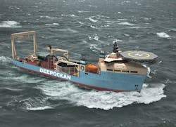 DeepOcean, a Damen DOC 8500 offshore carrier DeepOcean, a Damen DOC 8500 offshore carrier