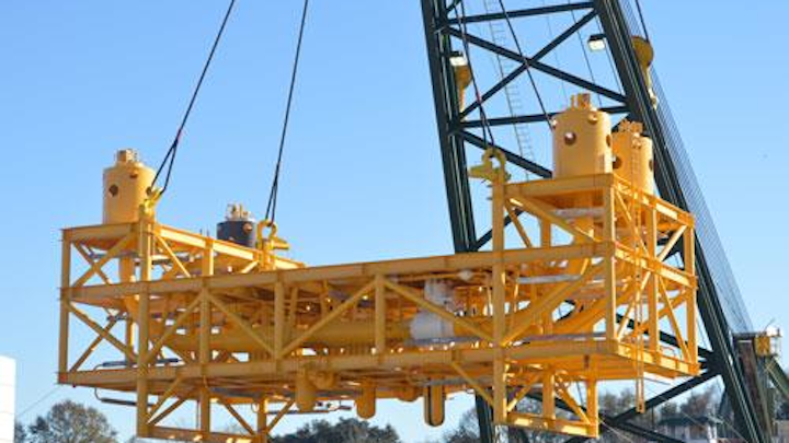 New Industries Inc. has completed its 173-ton Big Foot Intermediate Manifold.