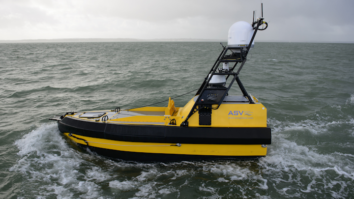 ASV is successfully demonstrating its new C-Worker unmanned service vehicle.