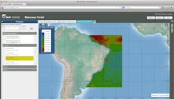 A BMT ARGOSS Metocean Portal image. A BMT ARGOSS Metocean Portal image.