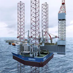 Gusto MSC’s CJ54-X135-A design jackup drilling rig