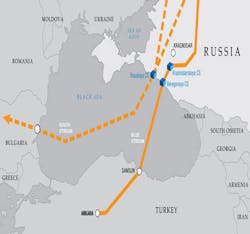 Blue Stream and South Stream offshore pipeline Blue Stream and South Stream offshore pipeline