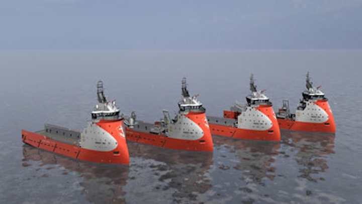 Golden Energy Offshore platform supply vessels