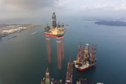 Maersk Intrepid mobilizes to North Sea