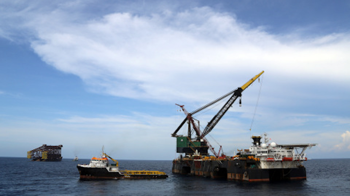 McDermott's Derrick Barge 101 has mobilized to Indonesia.