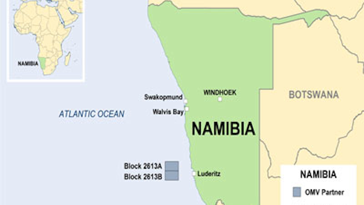 OMV offshore Namibia