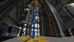 Baker Hughes LaunchPRO wireless top drive cement head Baker Hughes LaunchPRO wireless top drive cement head