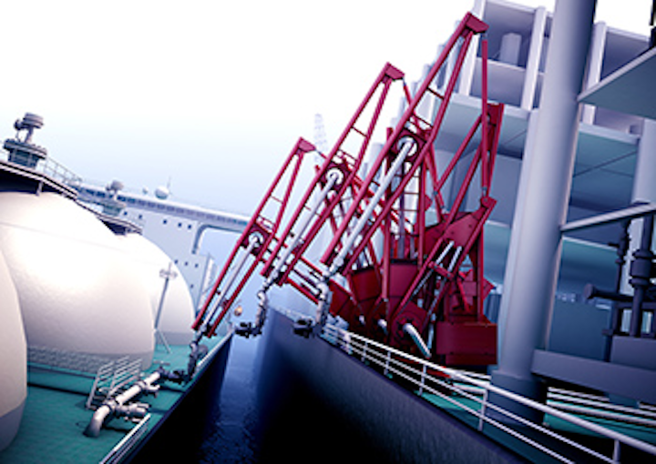 FMC Technologies offshore footless loading arm (OLAF)