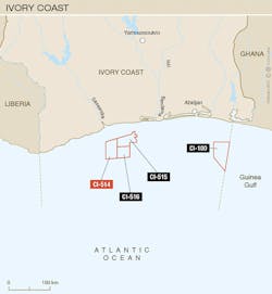 Total has confirmed oil in its Ivory Coast exploration area.