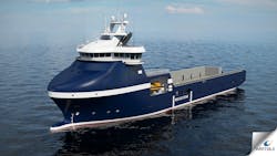 Wärtsilä is designing a new series of platform supply vessels that can operate in harsh arctic conditions. Wärtsilä is designing a new series of platform supply vessels that can operate in harsh arctic conditions.