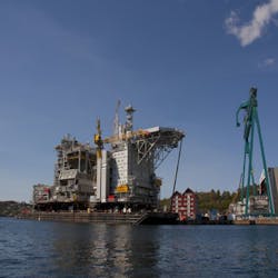 ConocoPhillips Skandinavia’s new Eldfisk 2/7 S production platform topsides ConocoPhillips Skandinavia’s new Eldfisk 2/7 S production platform topsides