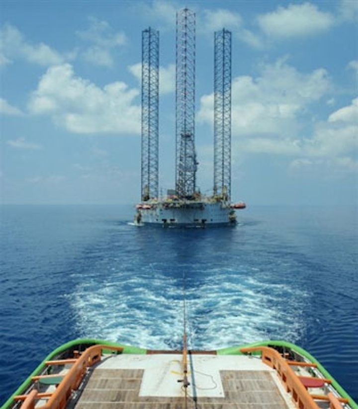 Naga 3 jackup drilling rig