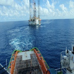 Naga 3 jackup drilling rig offshore Vietnam