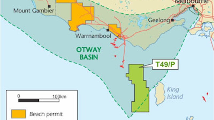 Beach Energy Otway basin offshore Australia