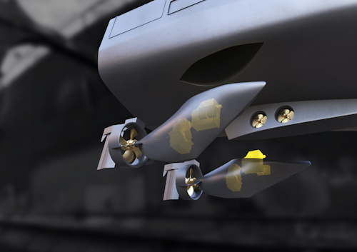 Caterpillar Marine is launching its Cat Propulsion Twin Fin system at the 2014 ITS Hamburg Conference and Exhibition.