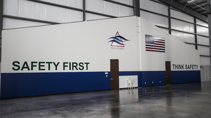 Safety is a priority at Delta SubSea's new tooling solutions facility.