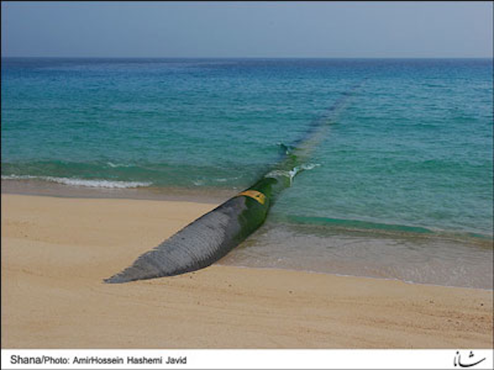 Gas pipeline Persian Gulf