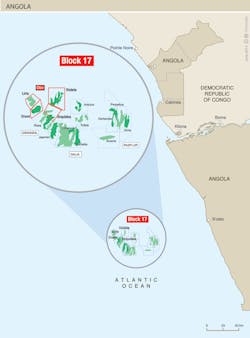 Total is starting up its CLOV development offshore Angola.